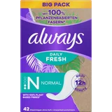 Daily Fresh Slipeinlagen Pflanzenbasiert Normal BigPack