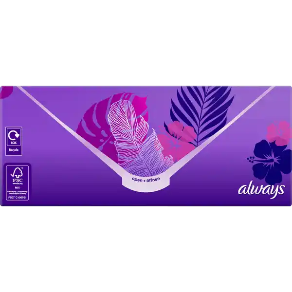Always Daily Protect Slipeinlagen Extra Long mit Frischeduft Big Pack ...