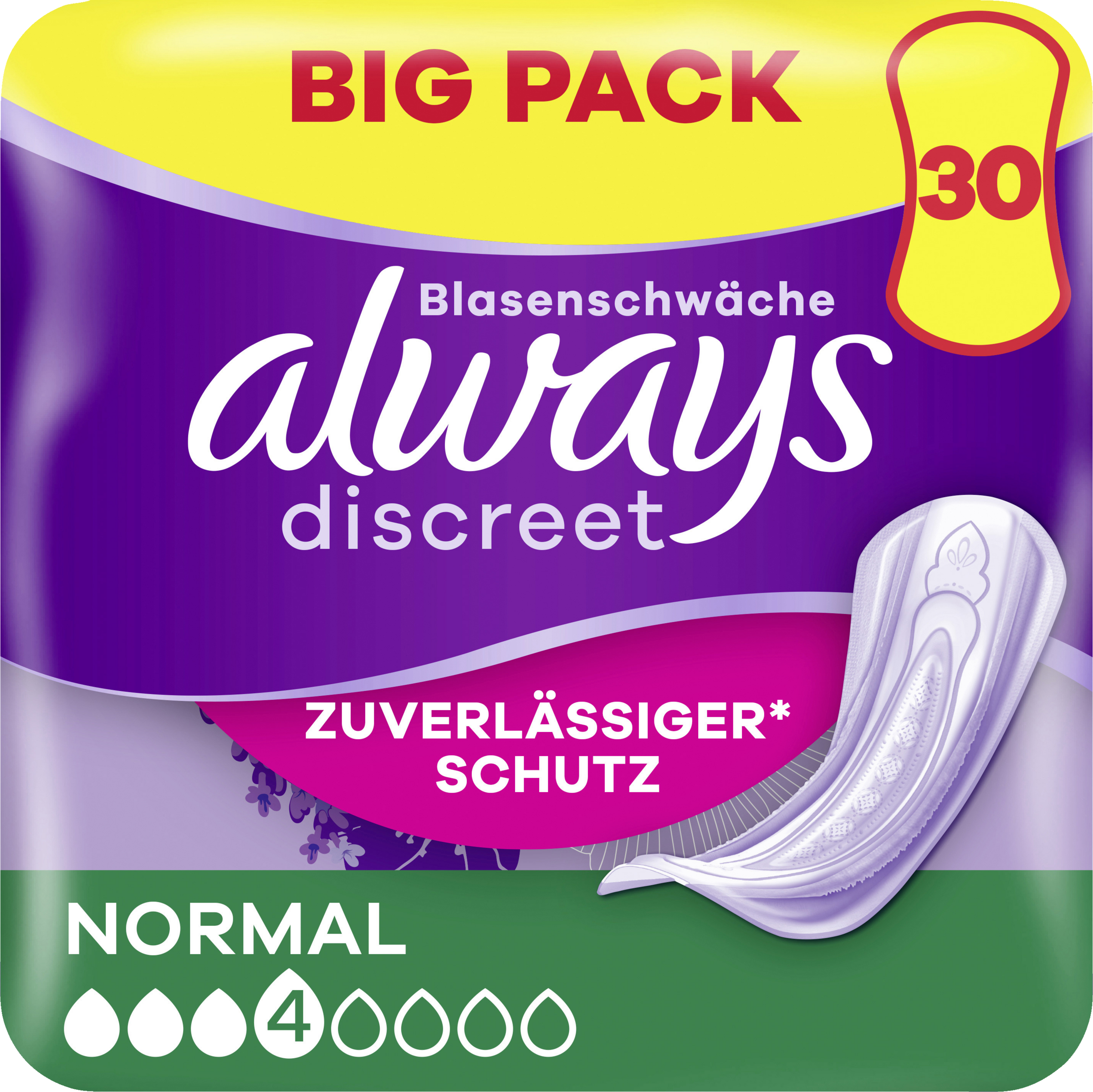 Always Discreet Inkontinenz Normal Big Pack