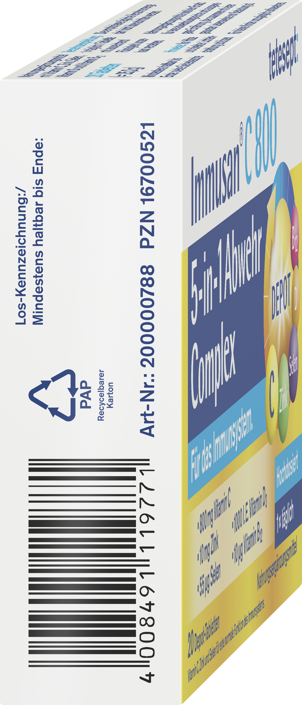 Immusan C 800 5-in-1 Defense Complex 2