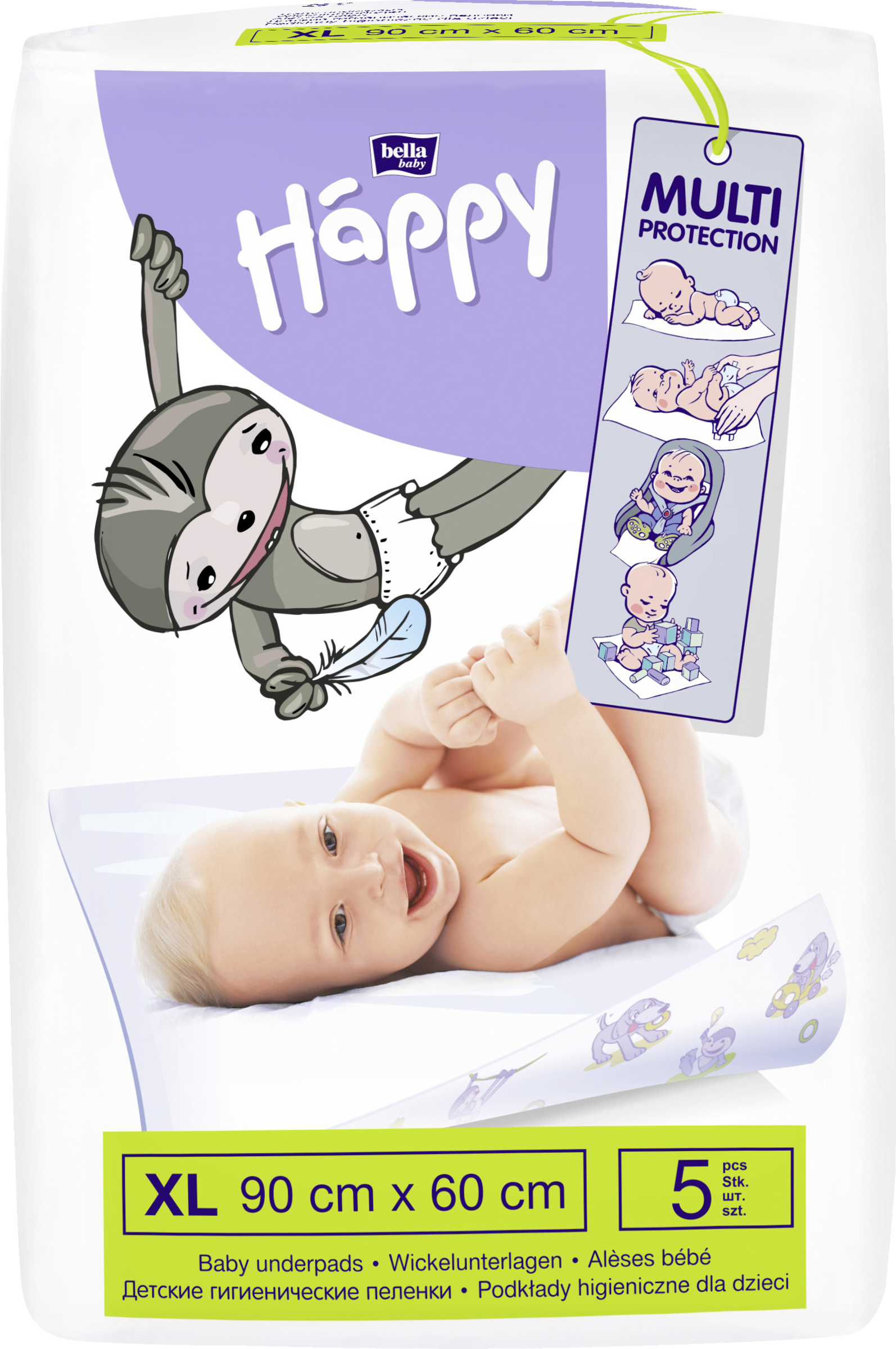 bella baby Happy Wickelunterlagen Gr. XL