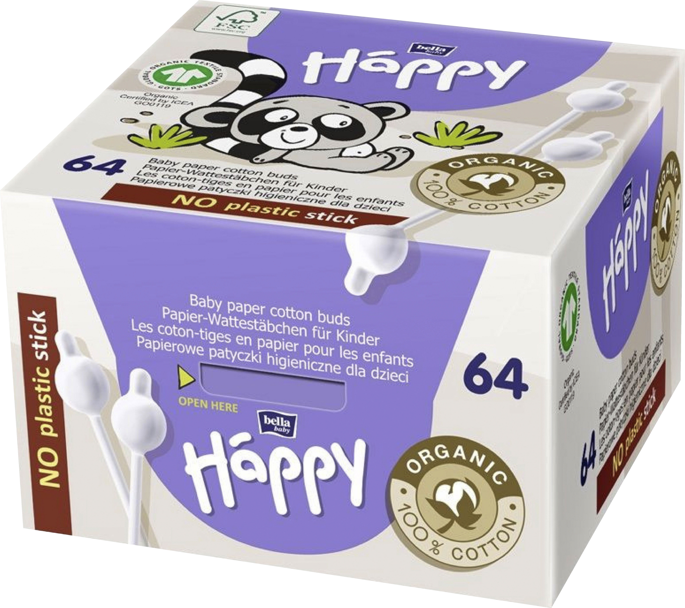 bella baby Happy Sicherheits-Wattestäbchen