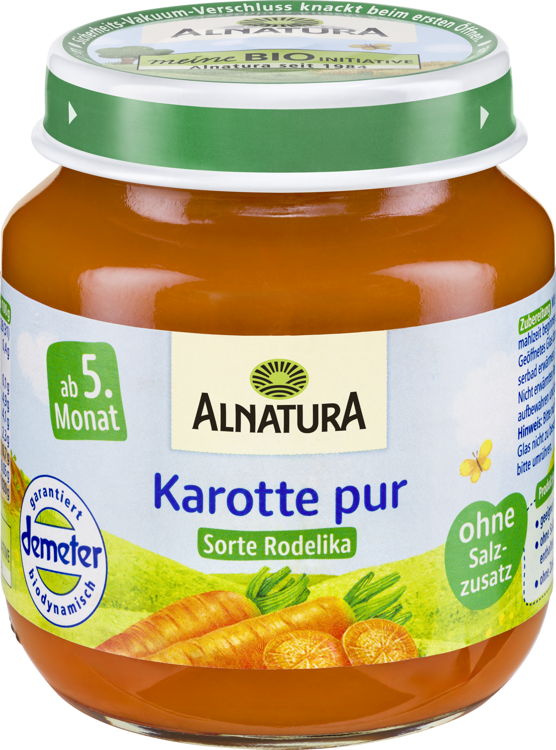 Alnatura Bio Karotte pur Sorte Rodelika