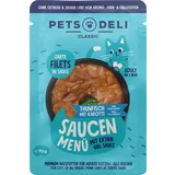 Nassfutter Saucen Menü Thunfisch mit Karotte