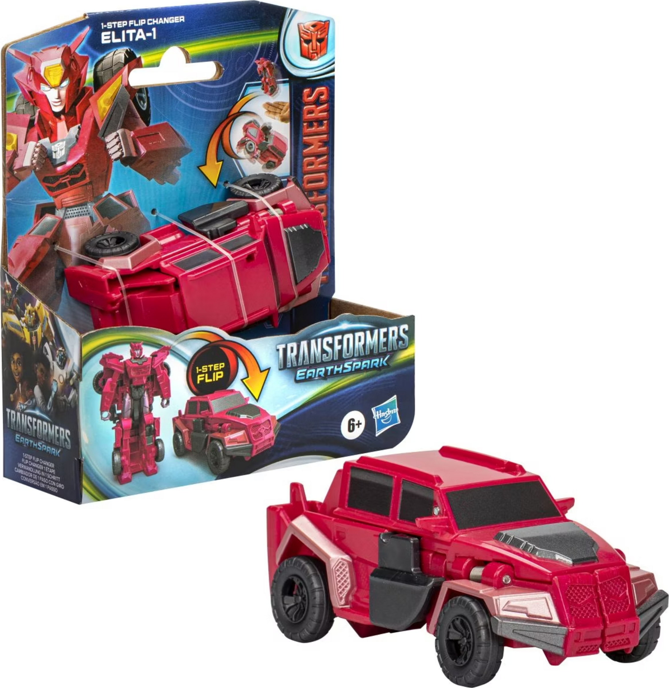 Hasbro Transformers EarthSpark 1-Step Flip Changer
