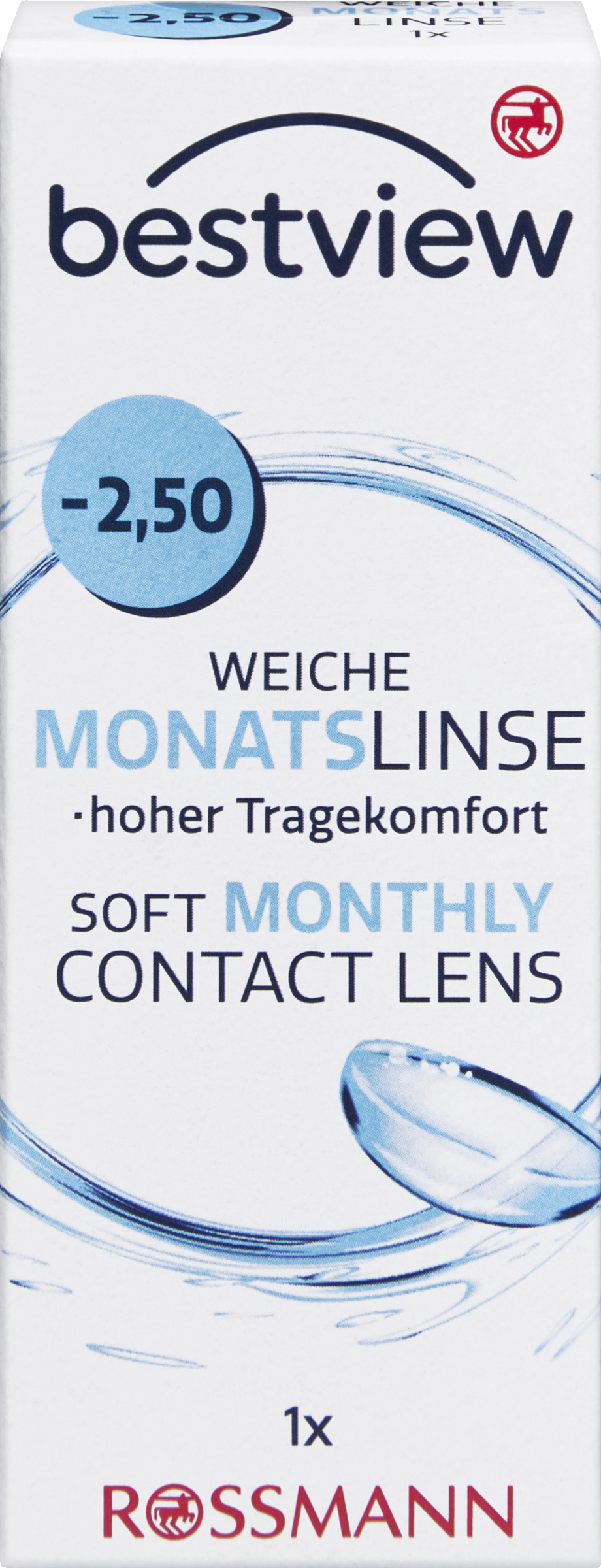 BestView weiche Monatslinse -2,50