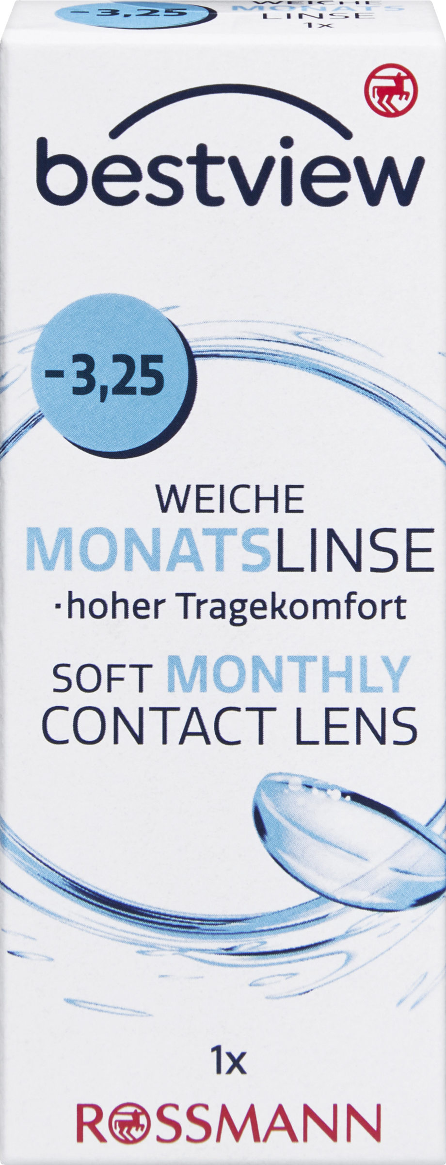 BestView weiche Monatslinse -3.25