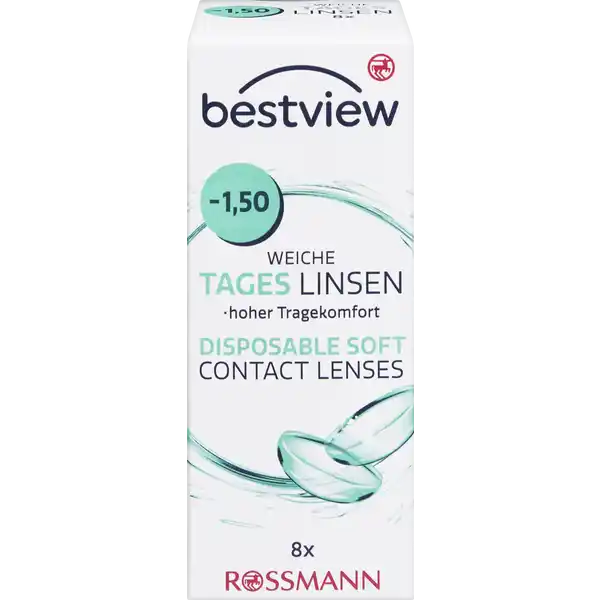 عدسات لاصقة يومية ناعمة -1.50