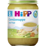 Bio Gemüsesuppe mit Pute ab 8. Monat