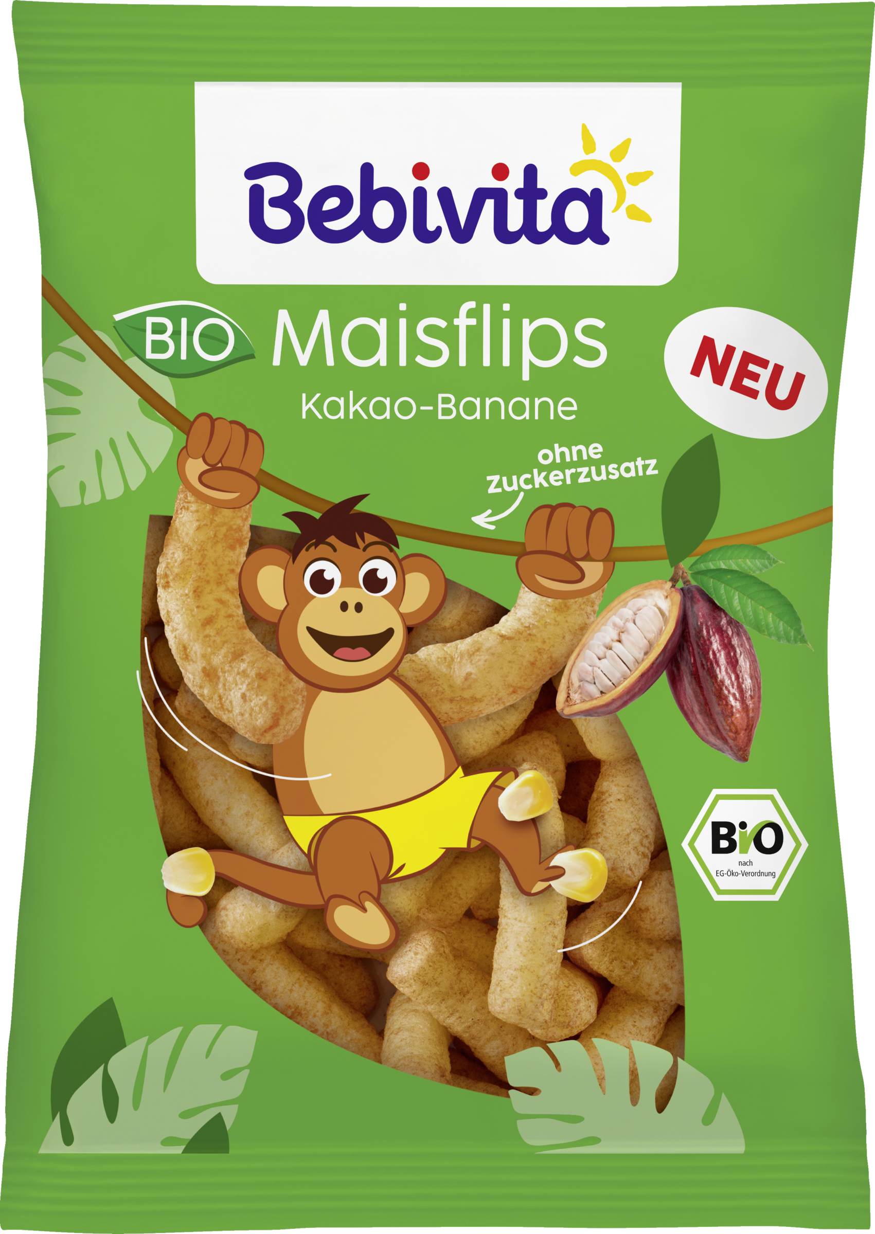 Bebivita Bio Maisflips Kakao-Banane