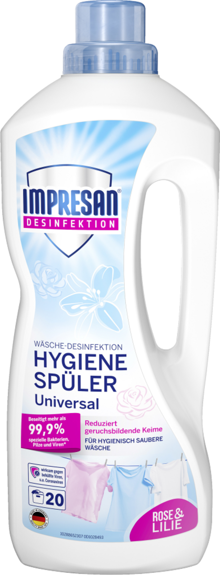 Impresan Desinfektion Hygiene-Spüler Universal Rose & Lilie 20 WL