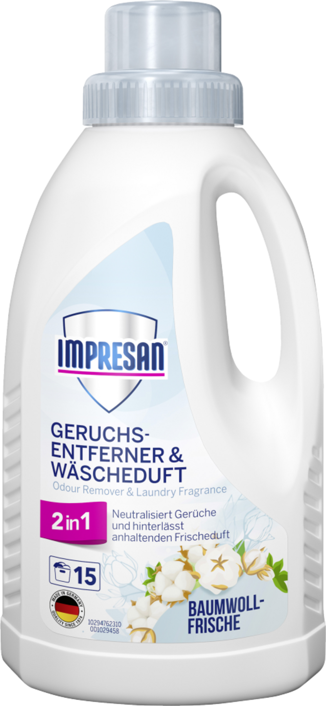 Impresan Geruchsentferner & Wäscheduft 15 WL