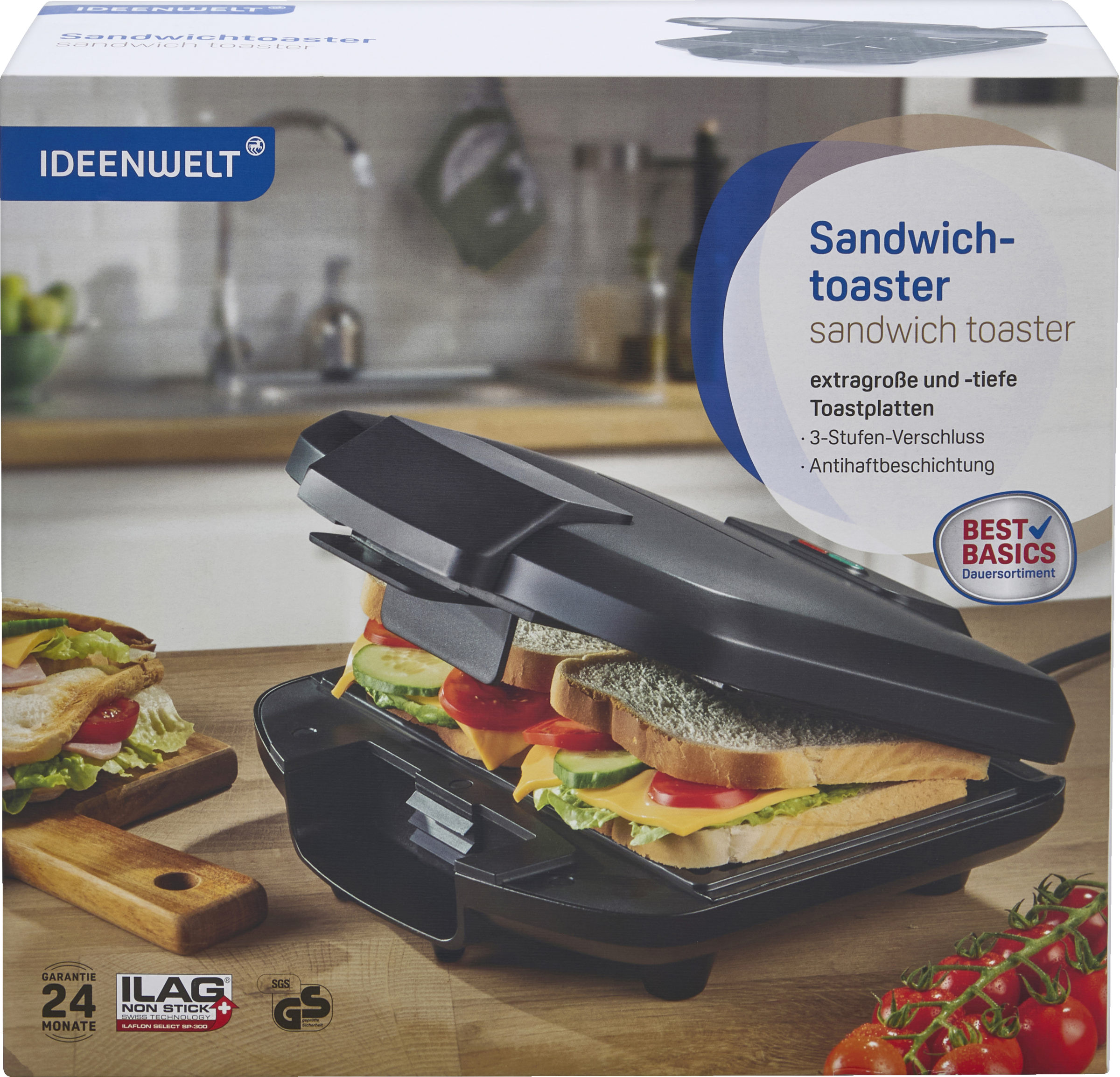 Sandwichtoaster FS-3330