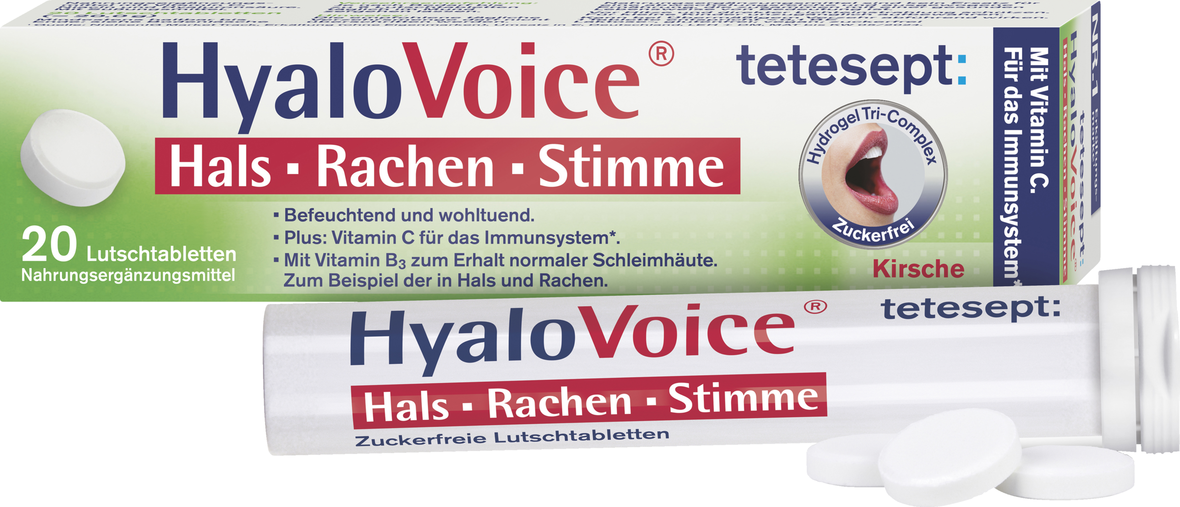 أقراص HyaloVoice للحلق والبلعوم والصوت 4
