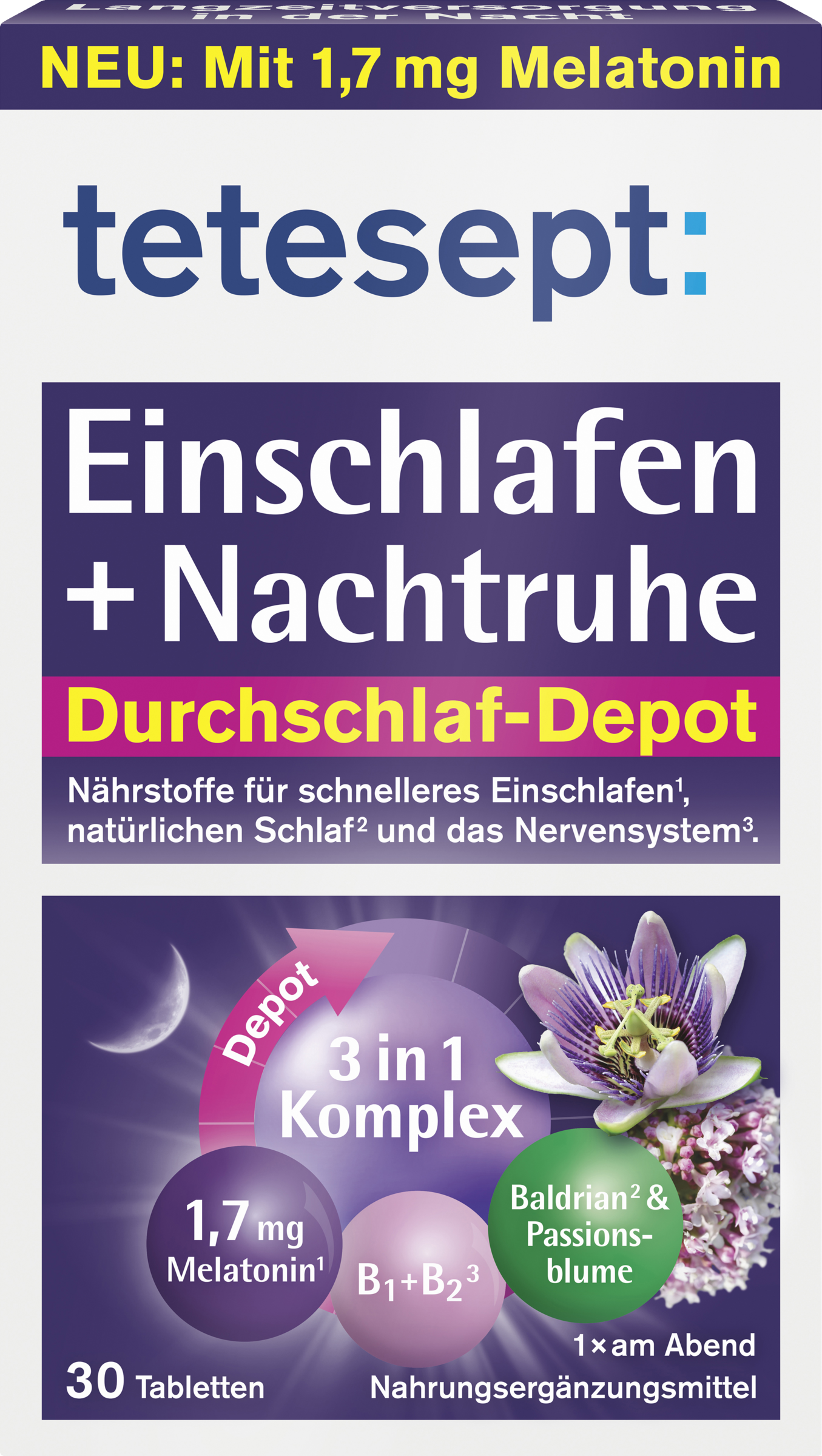 Einschlafen+Nachtruhe Tabletten