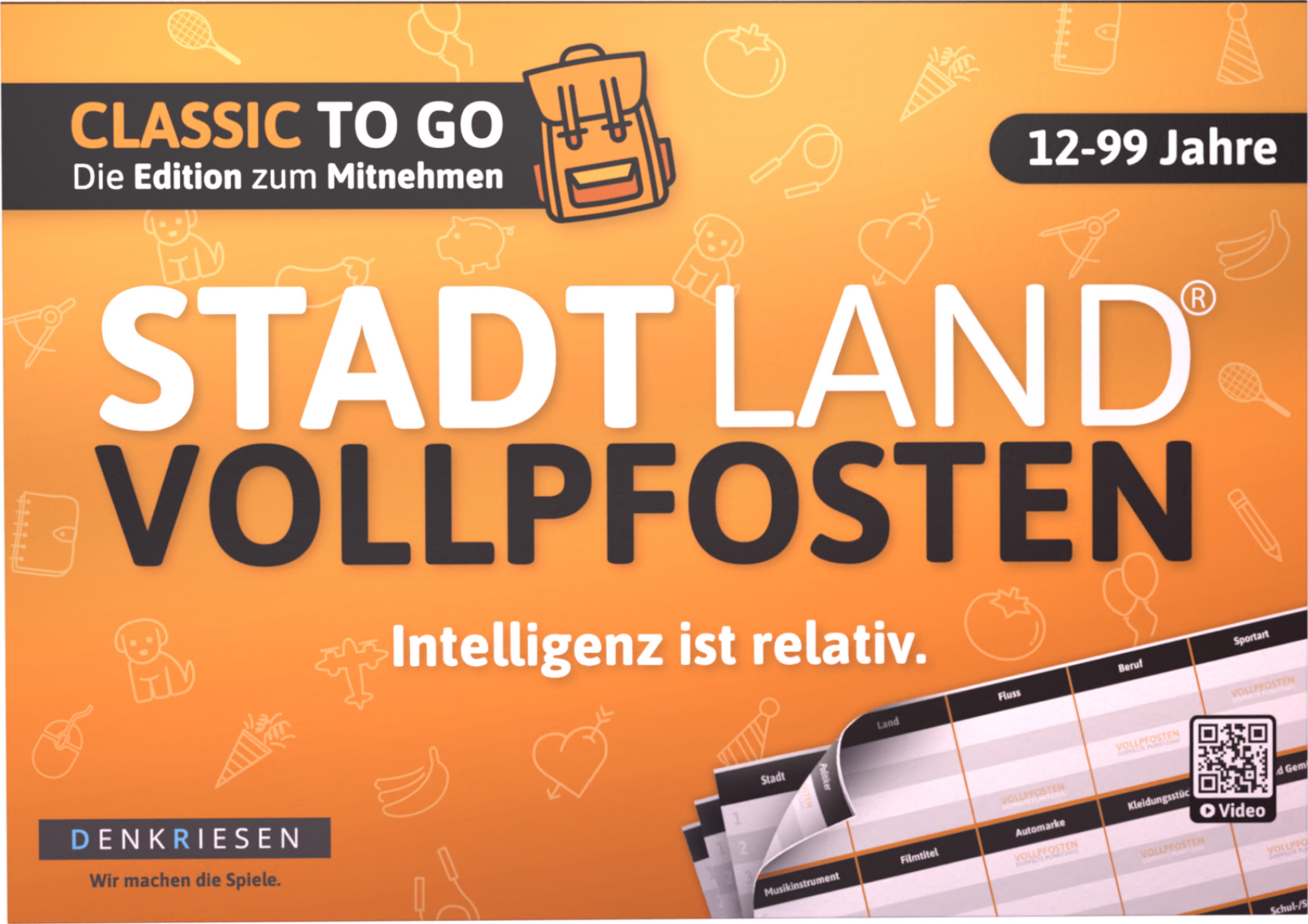 Stadt Land Vollpfosten Classic To-Go