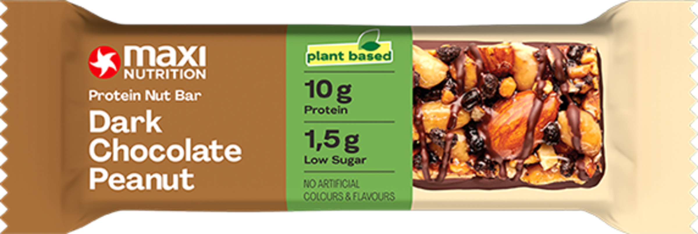 MaxiNutrition Crunchy Nut Bar Doble Dark Chocolate