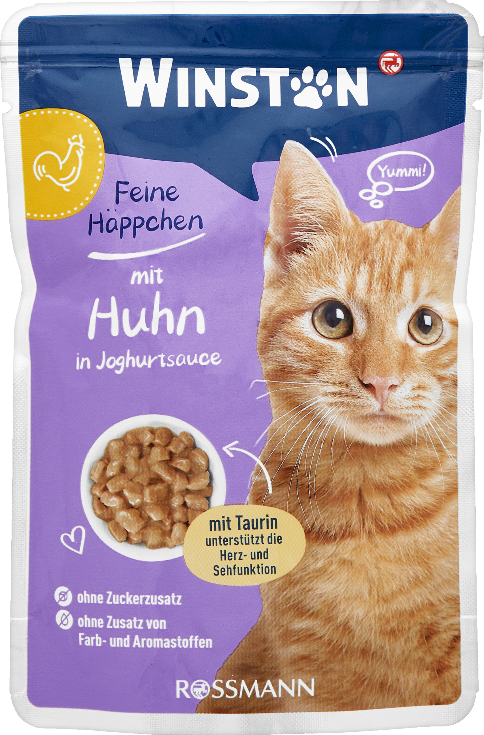 Winston Feine Mahlzeit mit Hühnchen in Joghurtsauce