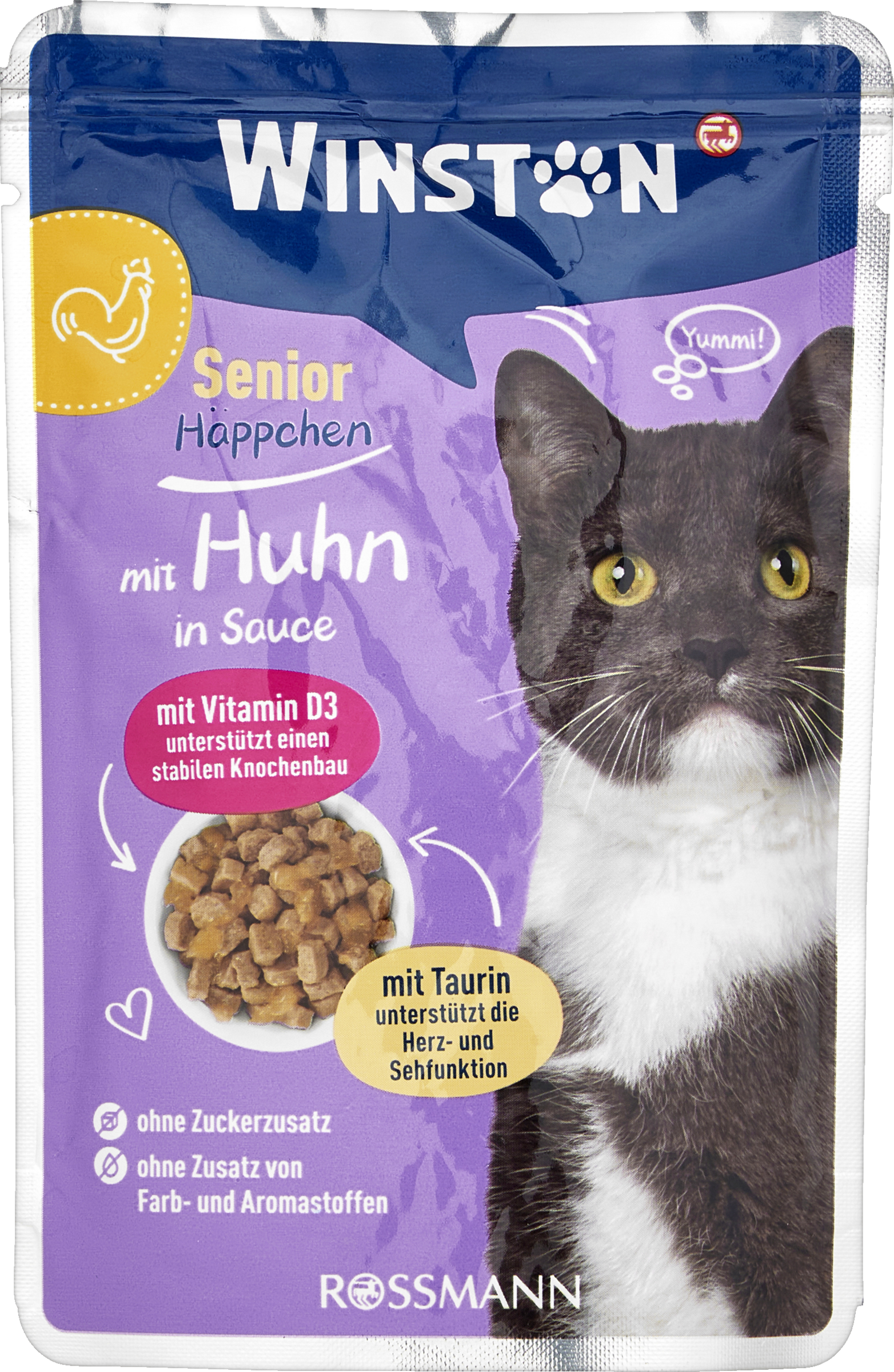 Feine Mahlzeit Senior mit Huhn in delikater Sauce