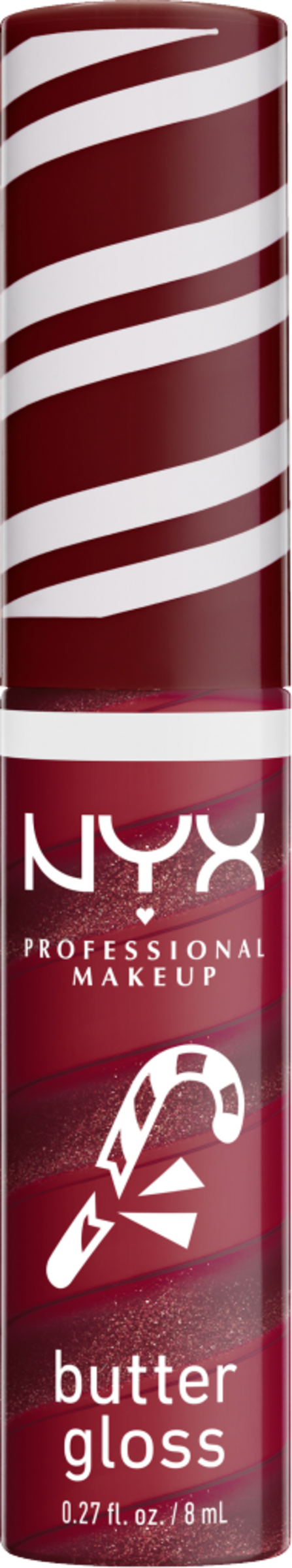 Butter Gloss Swirl Peppermint Swirl Candy Cane