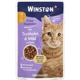 Feine Mahlzeit mit Truthahn & Wild in delikater Sauce