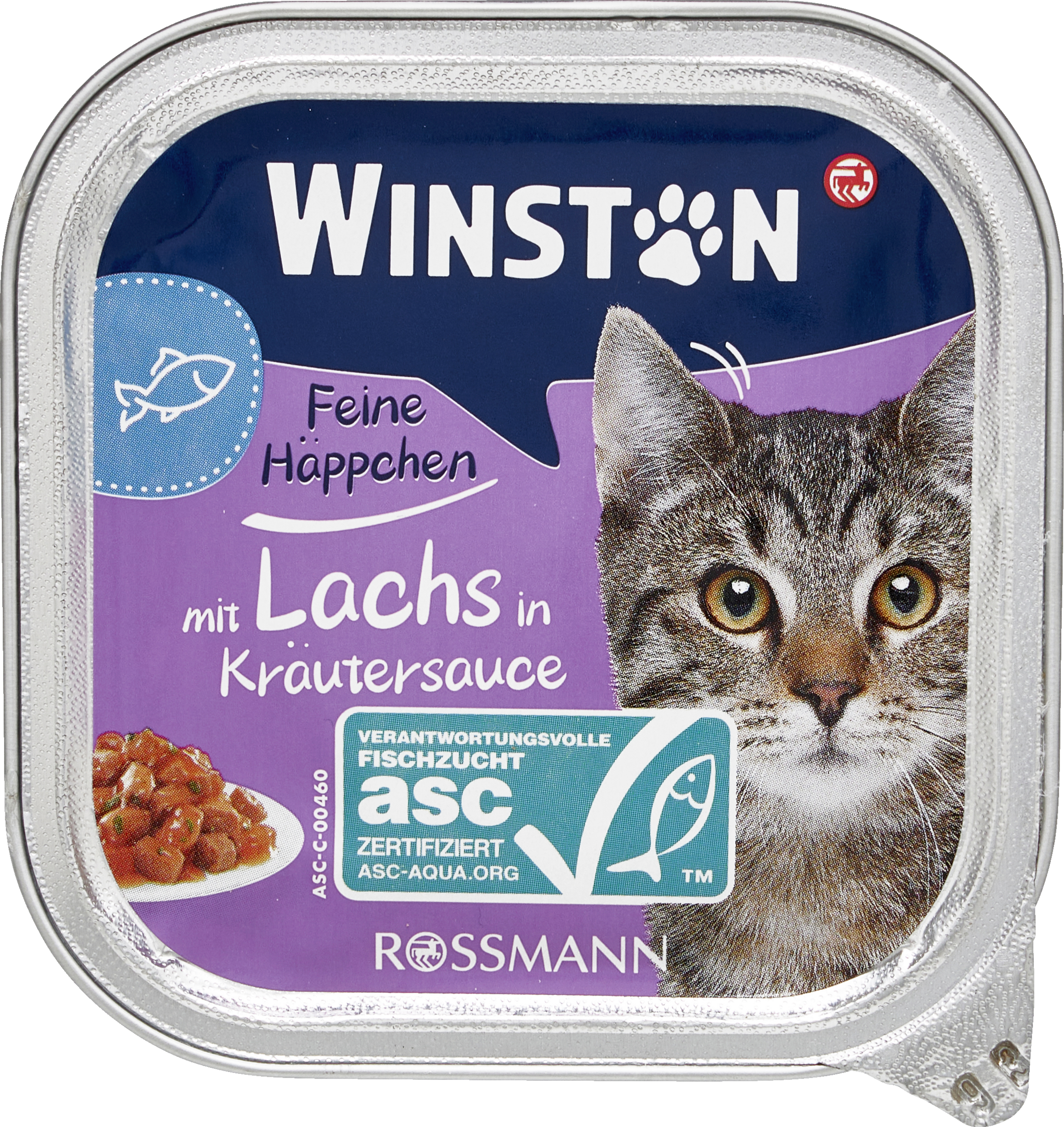 Schlemmer-Menü mit Lachs und Kräutersauce