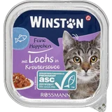 Schlemmer-Menü mit Lachs und Kräutersauce