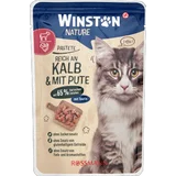 nature Katzenfutter mit Kalb und Pute