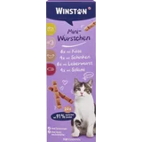 Winston Mini-Würstchen: mit Käse, mit Schinken, mit Leberwurst, mit Salami