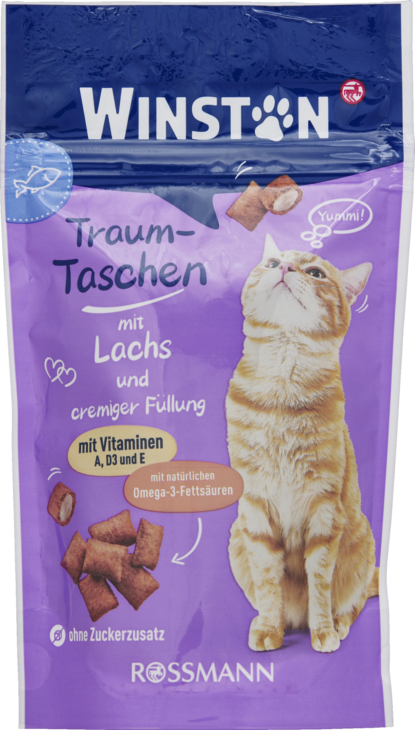Winston Traumtaschen mit Lachsfüllung