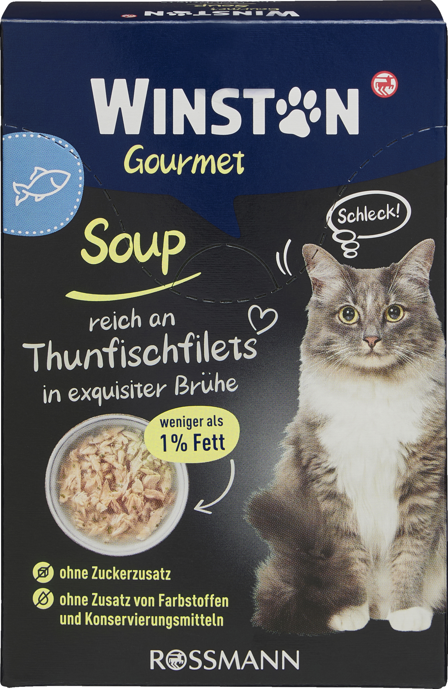 4x Leckeres Thunfischfilet in Fischbrühe