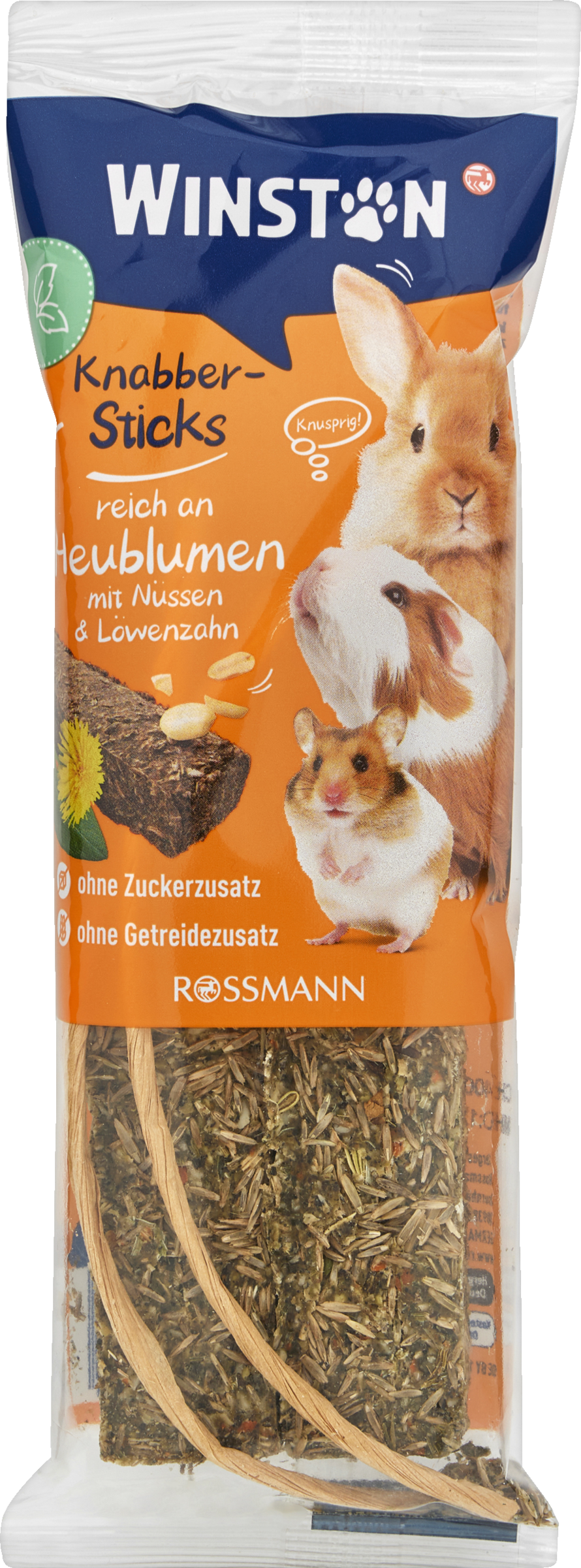 Winston Knabber-Sticks reich an Heublumen