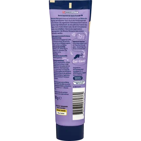 Malzpaste mit Flohsamenschalen