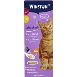 Winston Schleckerli 4x mit Rind & Katzengras, 4x mit Käse & Taurin