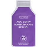 Tuchmaske Acai Beere, Granatapfel & Retinol