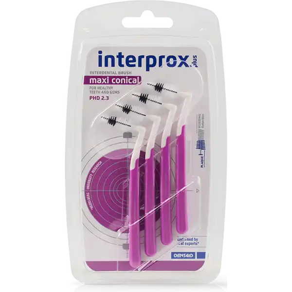 فرشاة ماكسي مخروطية إضافية للمسافات بين الأسنان