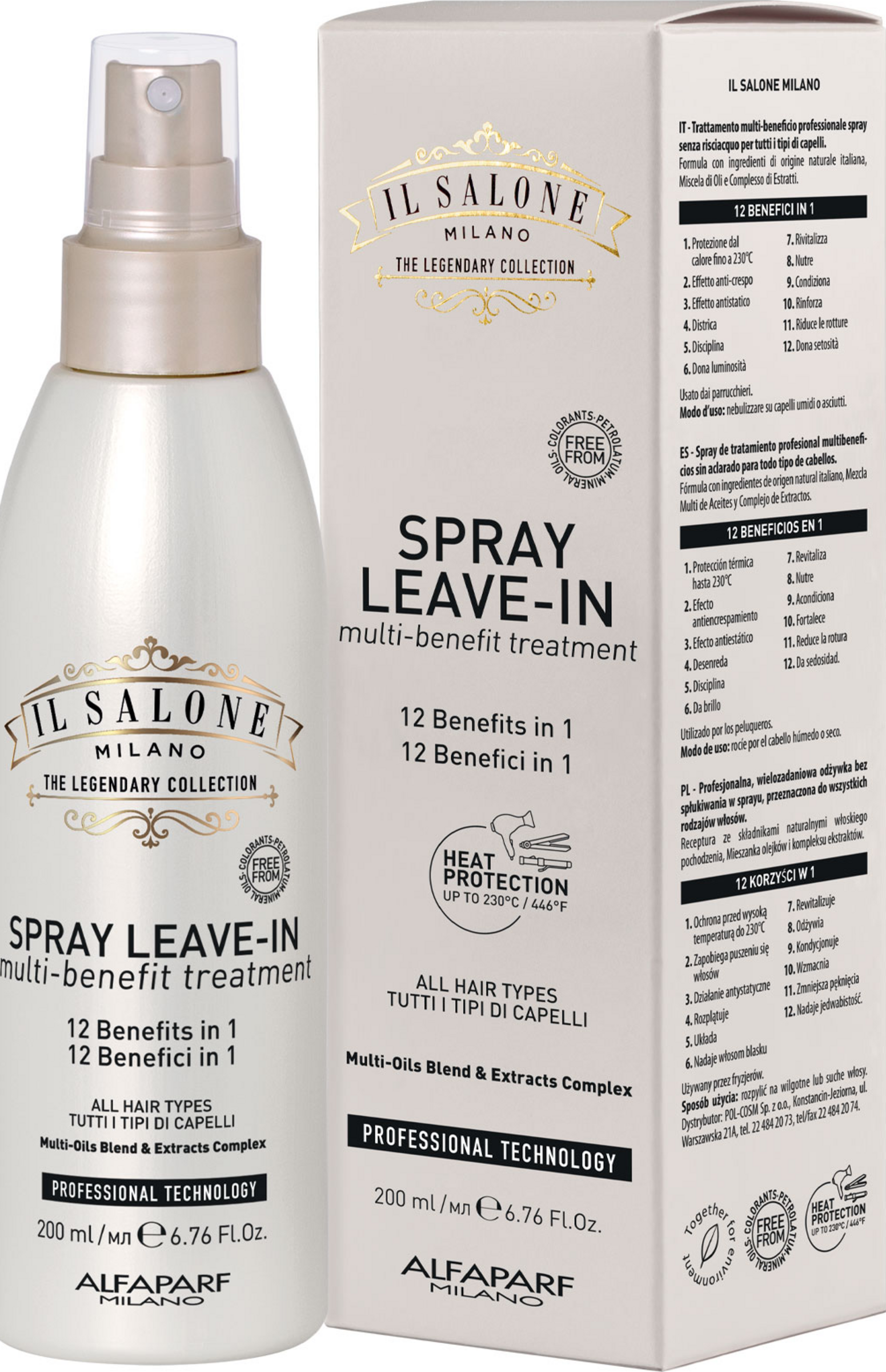 Il Salone Milano 12in1 Multi-Benefit Leave-in Spray