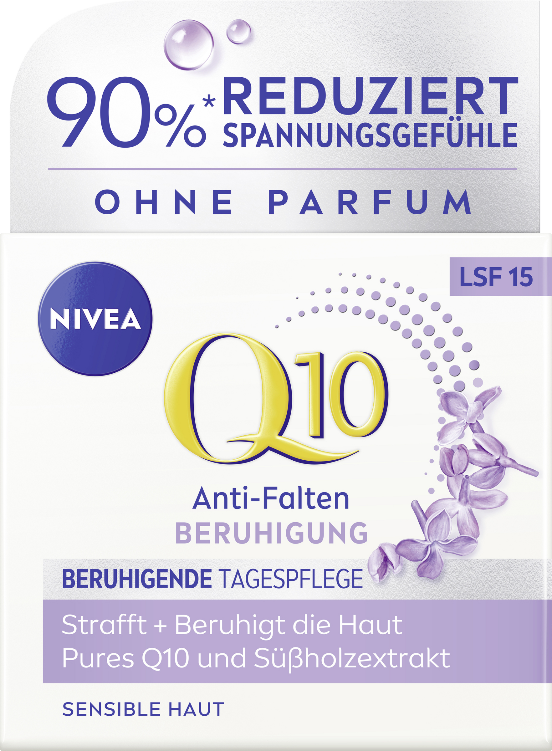 Q10 Anti-Falten Beruhigende Tagespflege LSF 15