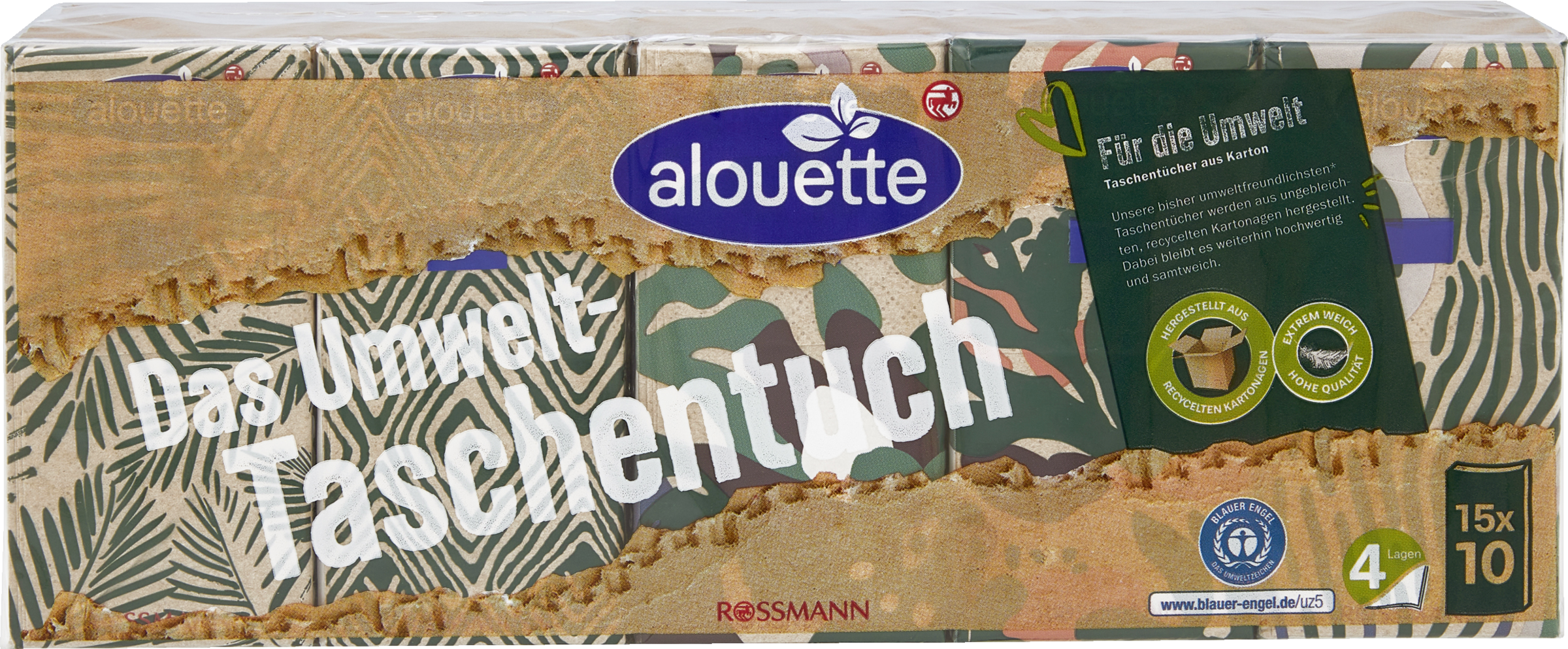 alouette Umwelt-Taschentücher