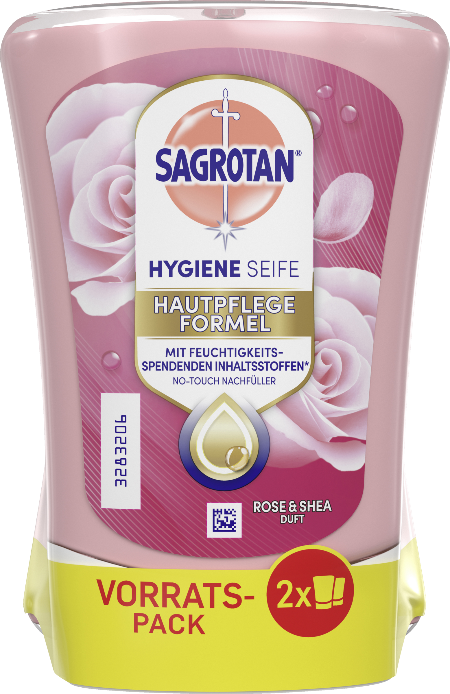 Sagrotan No-Touch Nachfüller Rose & Shea Duft Vorratspack