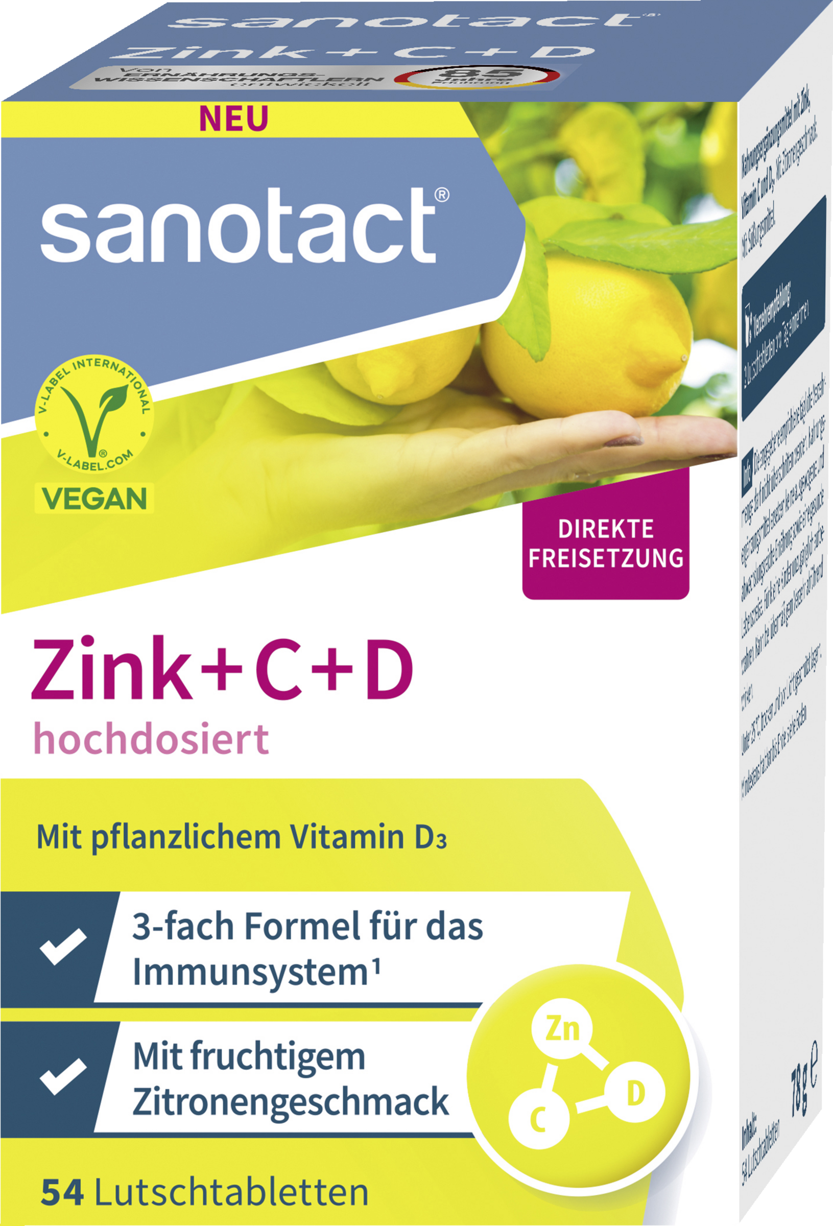 sanotact® Zink  C+D