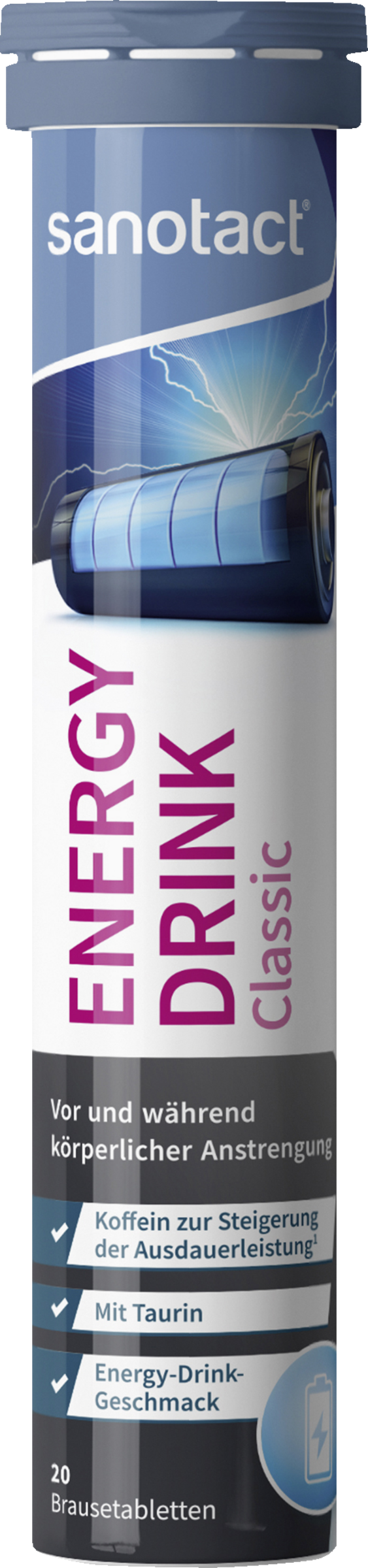 sanotact® Energy Drink Brausetabletten