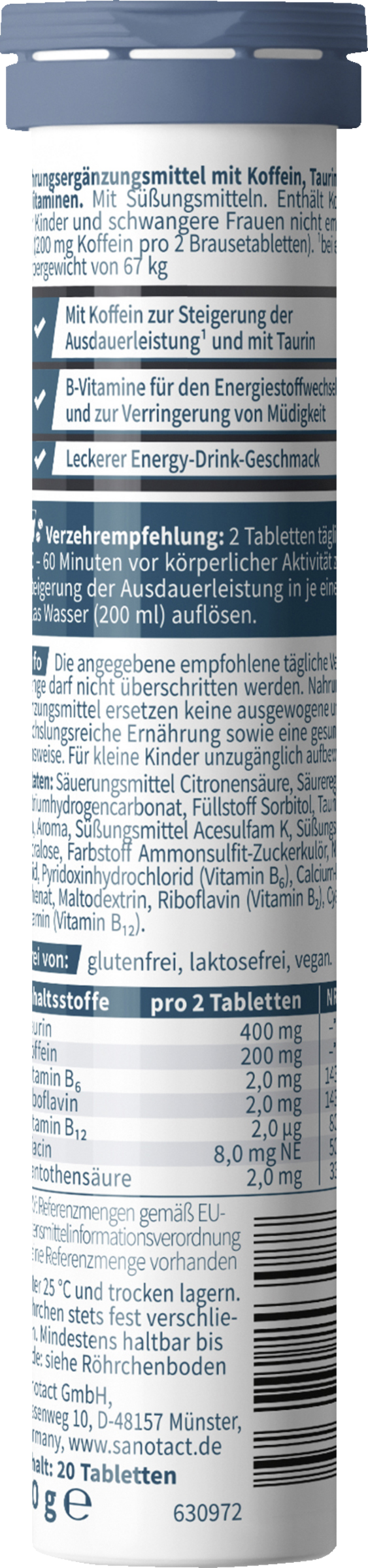 أقراص فوارة مشروب طاقة 2