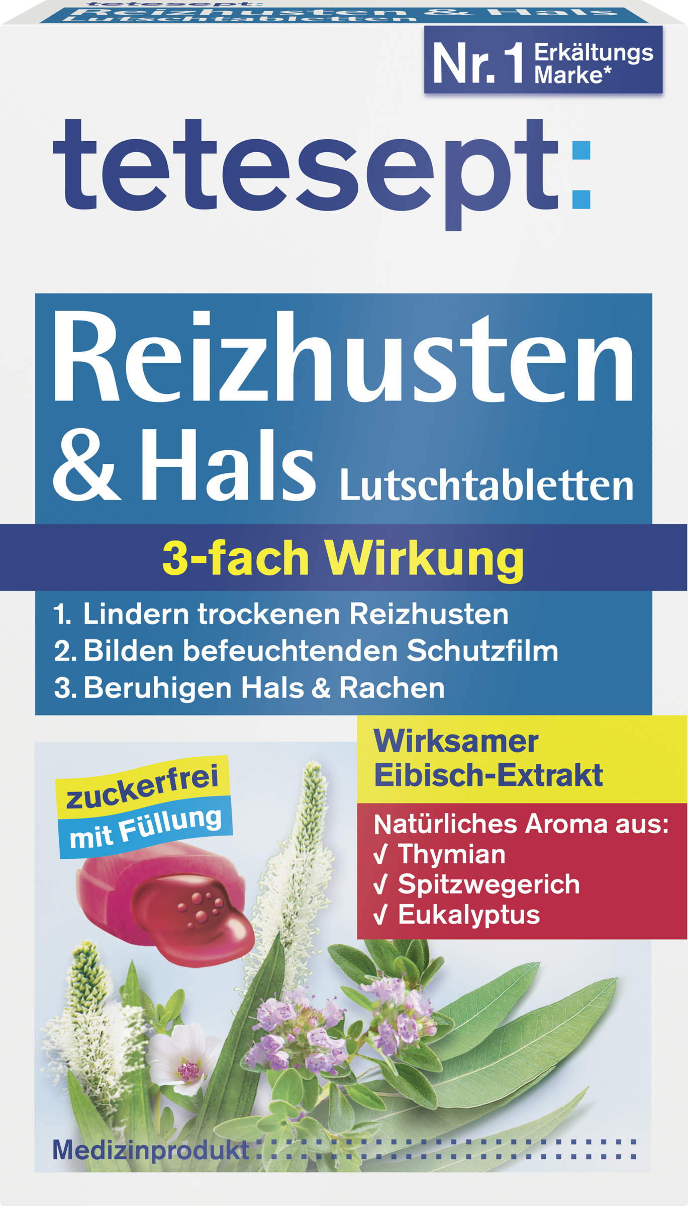tetesept Reizhusten & Hals Lutschtabletten