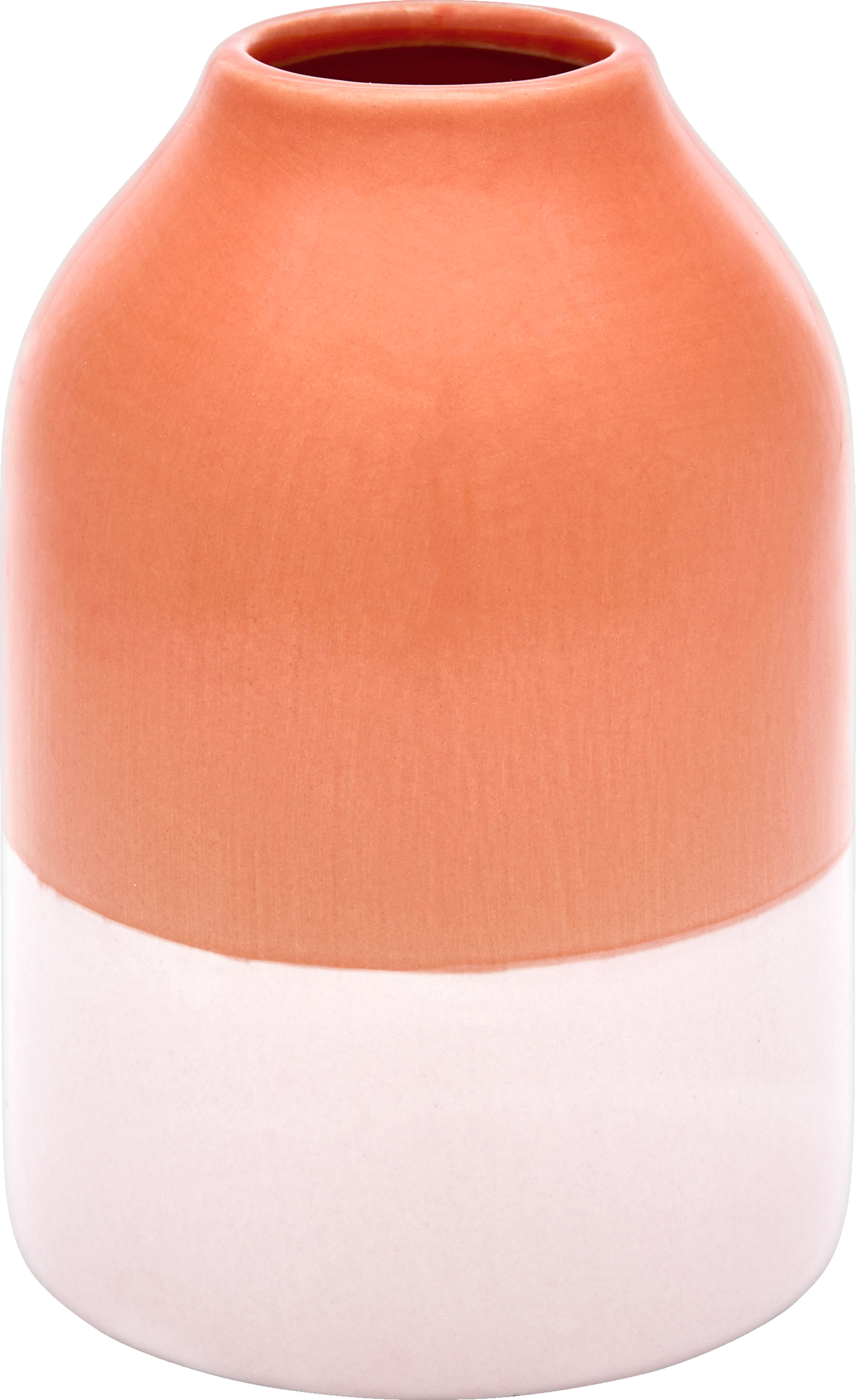 DEKOWELT Vase zweifarbig