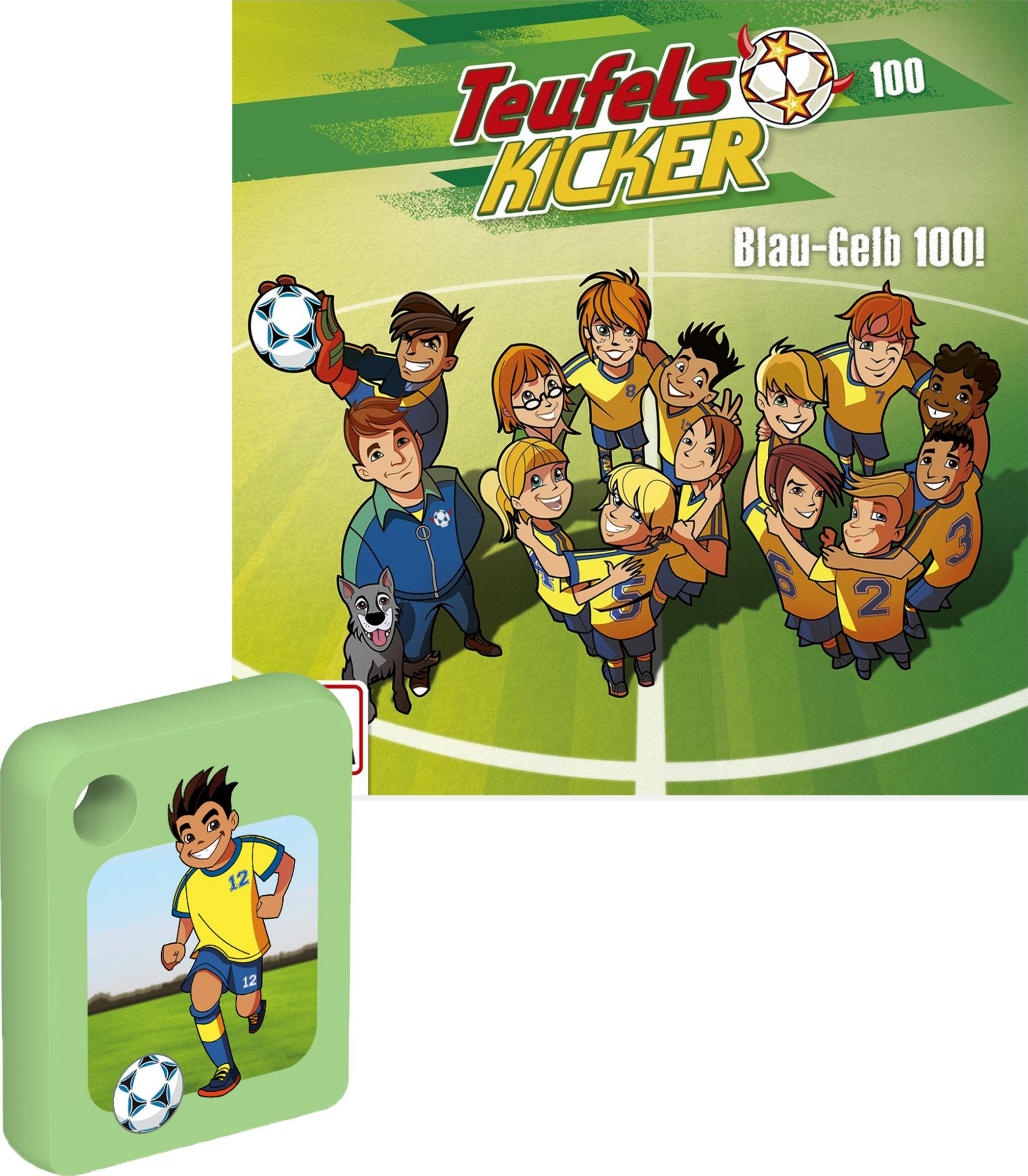 Teufelskicker - Blau-Gelb 100!