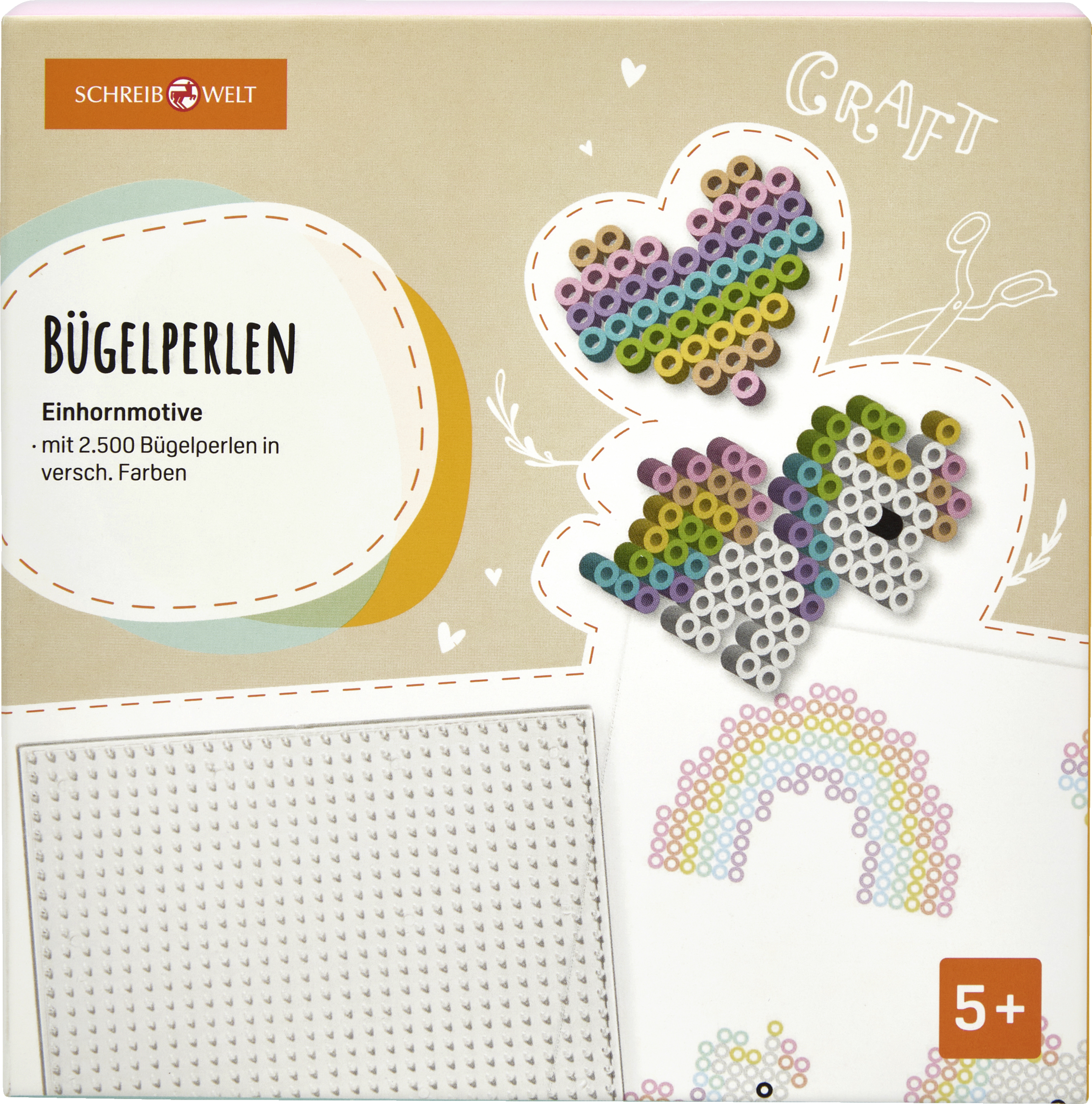 SCHREIBWELT Bügelperlen Set