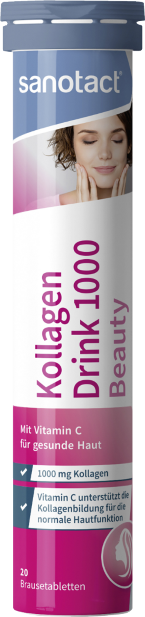 sanotact® Kollagen Drink 1000 Beauty Brausetabletten
