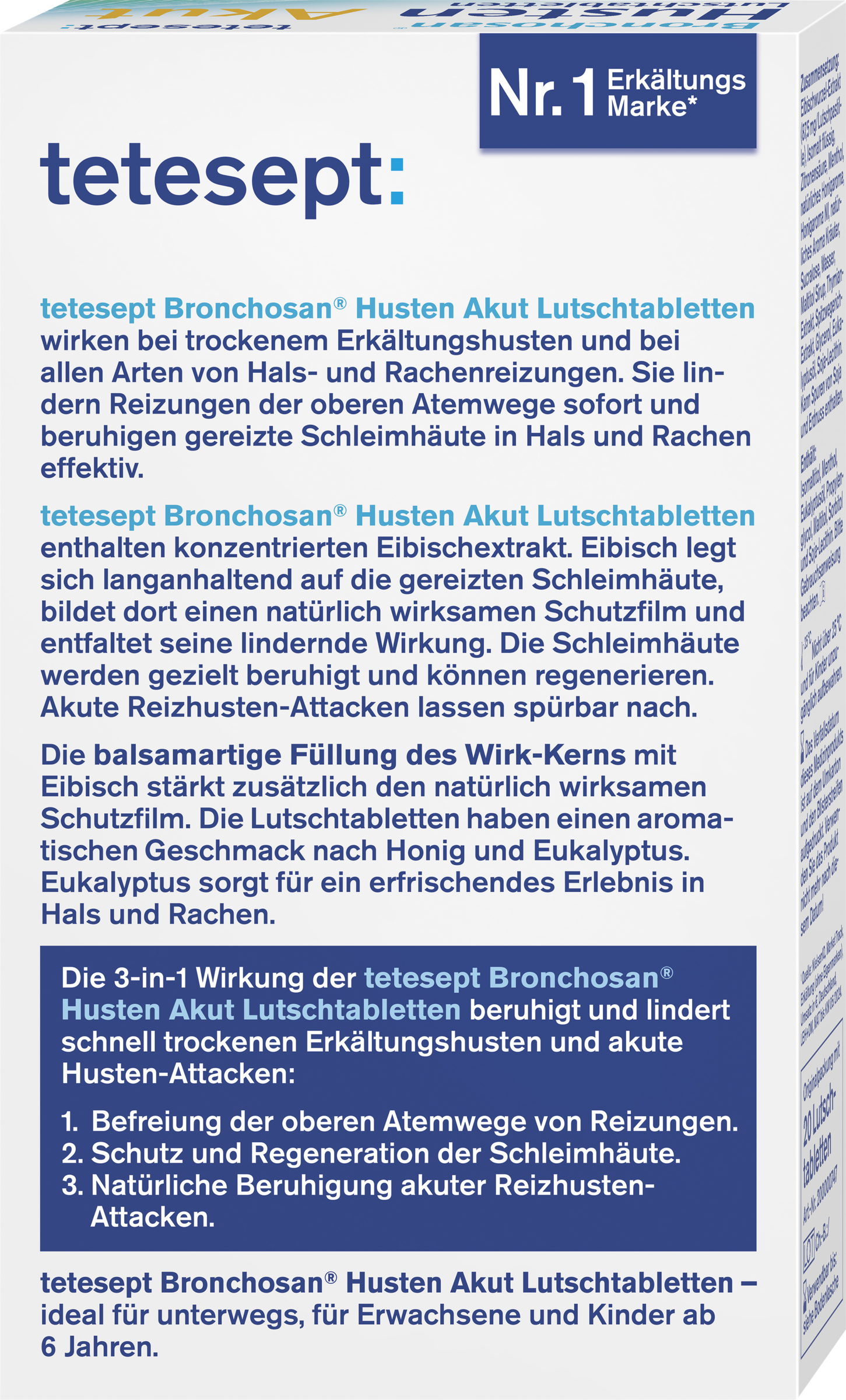 أقراص Bronchosan Husten Akut للمص 4