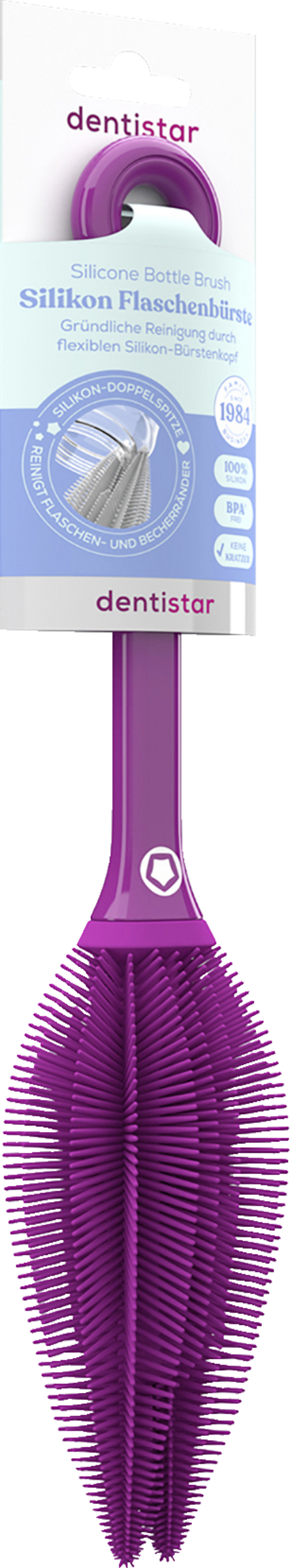 Dentistar Silikon Flaschenbürste
